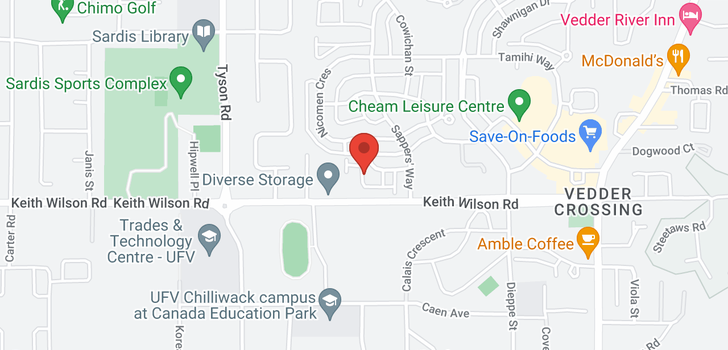 map of 31 45290 SOOWAHLIE CRESCENT